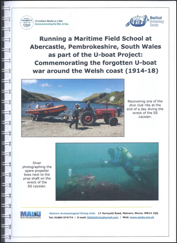 Abercastle U-boat Project - Report
